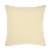 Lemon Nimes Linen European Pillowcase
